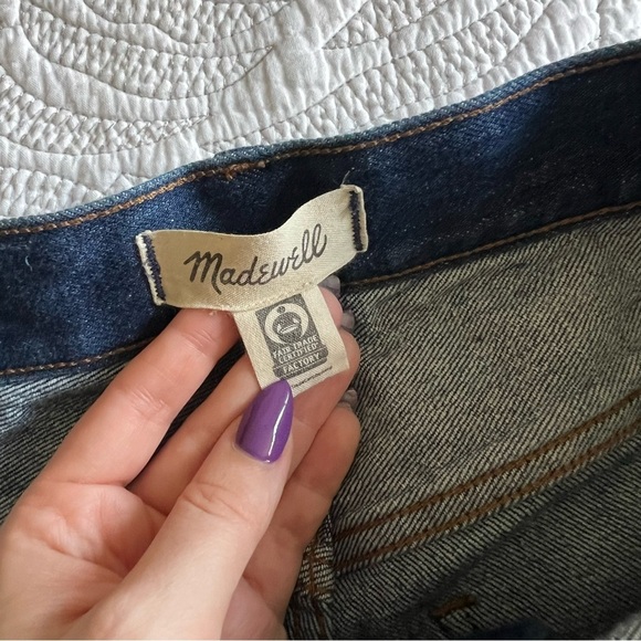 Madewell - The Perfect Vintage Straight Jean in Greenhaven Wash: Seamed Version - Picture 6 of 13